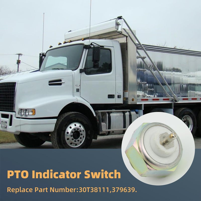 Narcilors PTO Indicator Switch 30T38111 379639 Replacement for Chelsea Power Take Off 489 442 Series Compatible with Muncie Dump Truck - Image 5